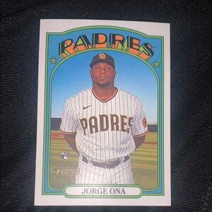 Padres Baseball Card